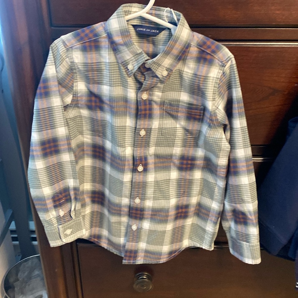 Brand new with tags Janie and Jack button down shirt